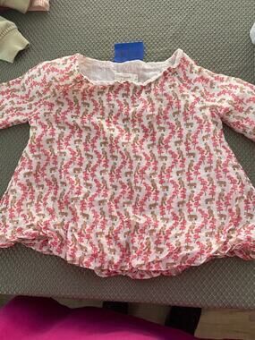 Mademoiselle à SOHO Baby Romper 3M Bear & Red Tree Print Long Sleeve Bubble